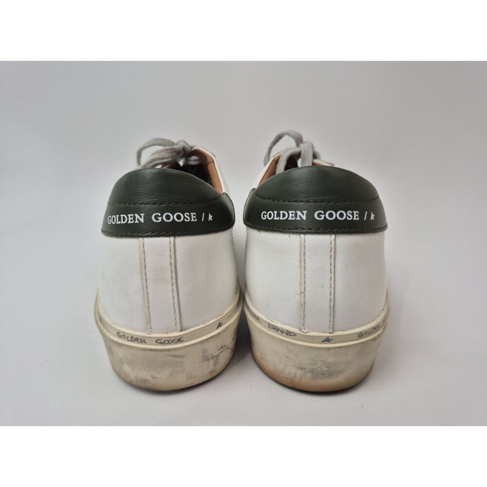 Golden Goose White Hi Star Platform Sneakers Size 42 - Picture 5 of 7